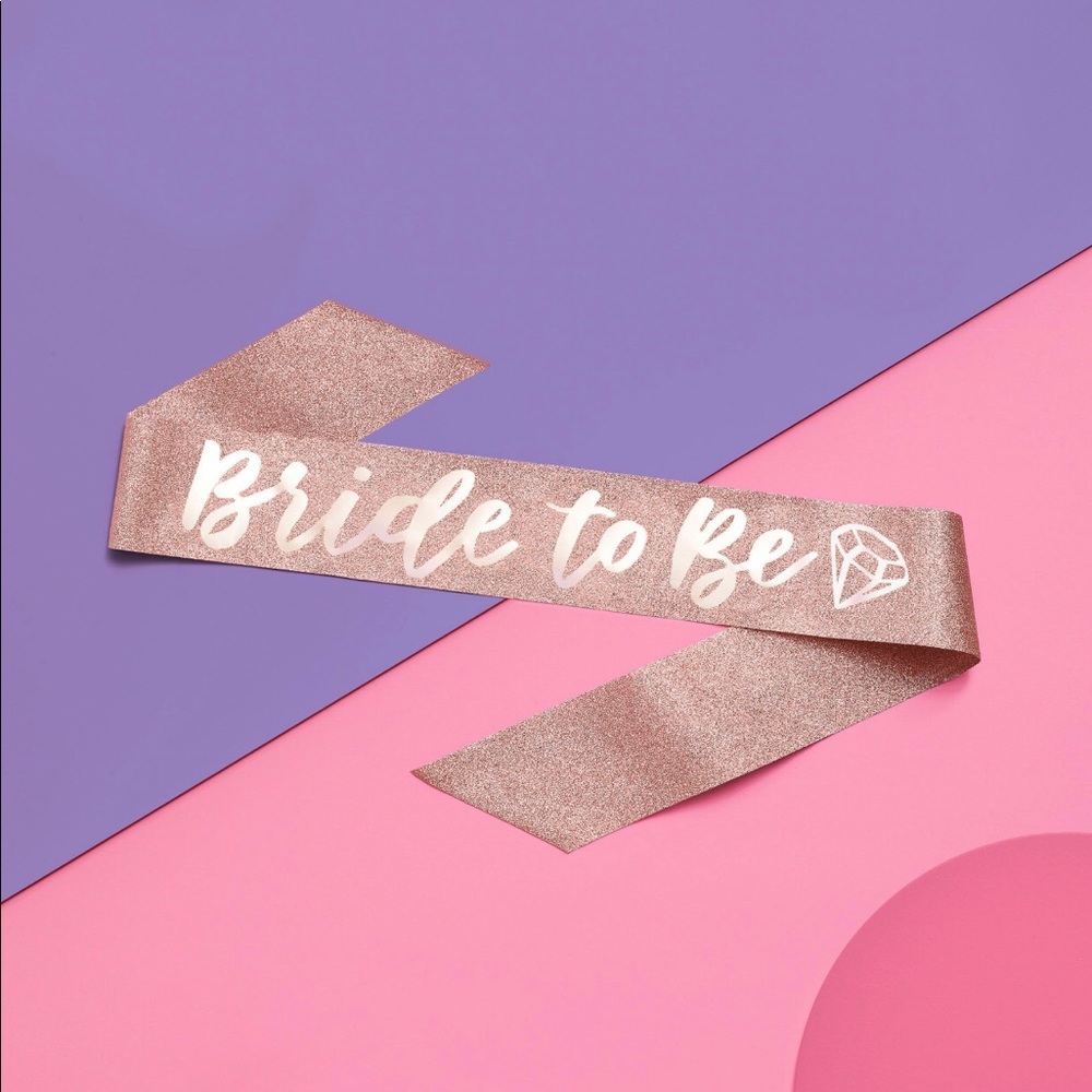 Bride to Be sash